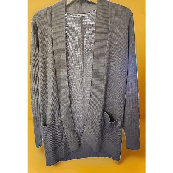 Pink Clover Sweaters - PINK CLOVER OPEN FRONT CARDIGAN SWEATER Women's Small New A119 Soft Comfy